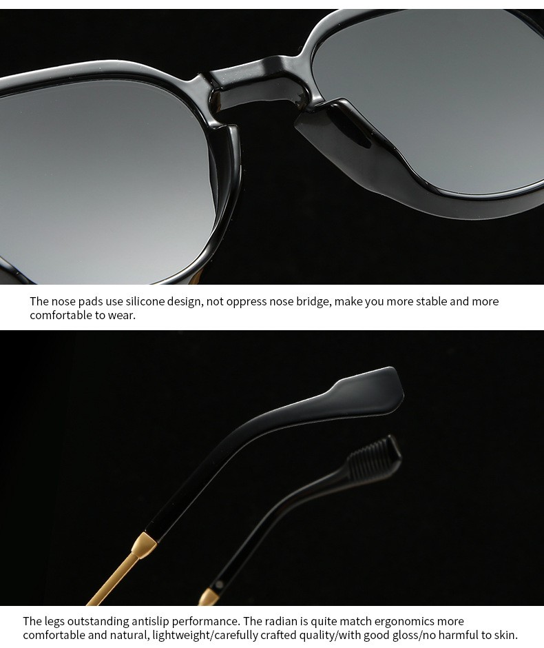 Title 12, Trendy Street Photo Modern Charm Retro Sunglasses