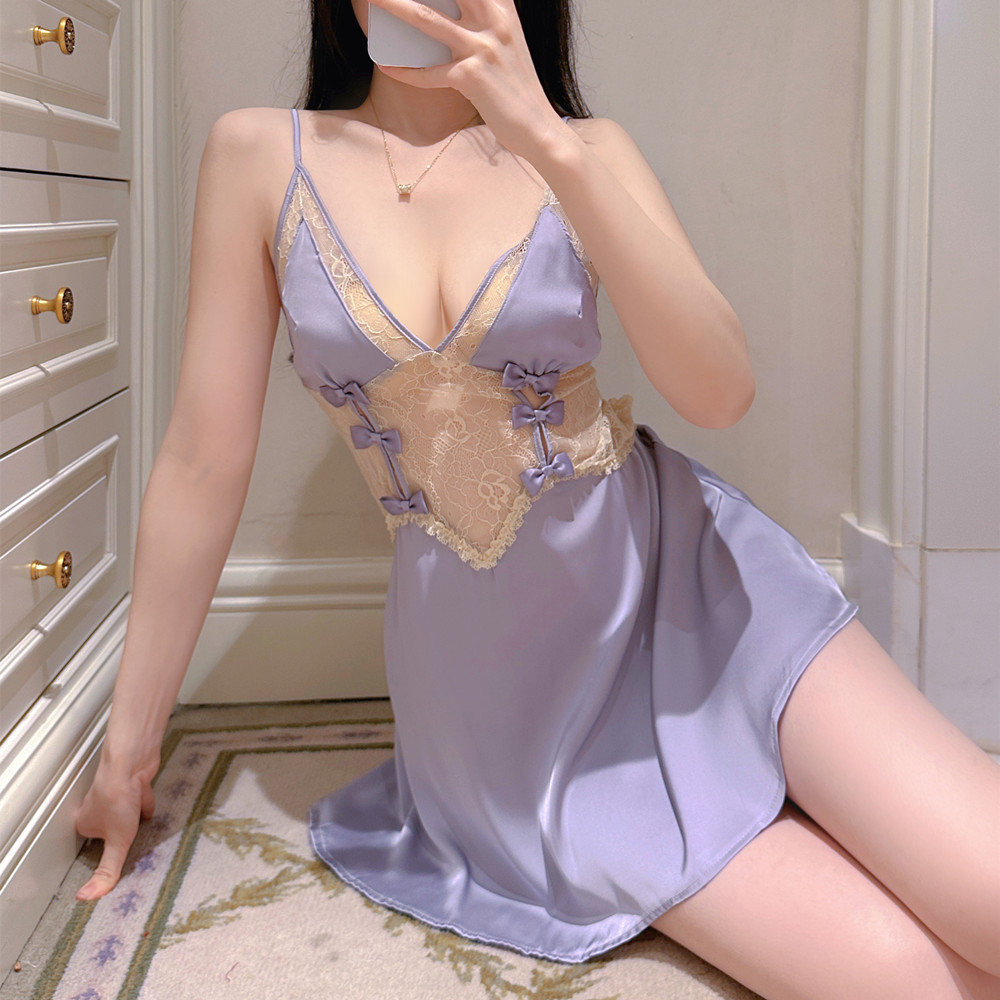 Title 5, Sexy Pure Desire Nightdress For Women Lace Susp...