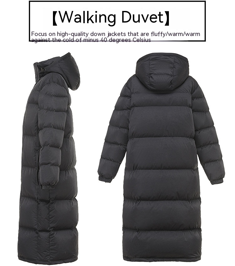 Title 6, Couple Mid-length Overknee Down Jacket