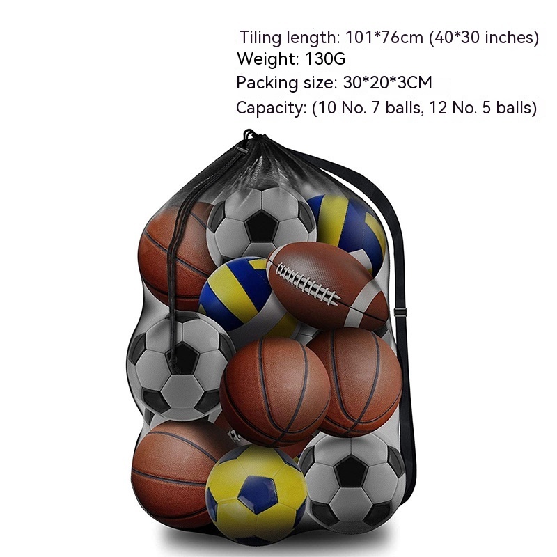 Title 1, Basketball Row Net Sports Net Ball Pocket Bags,...