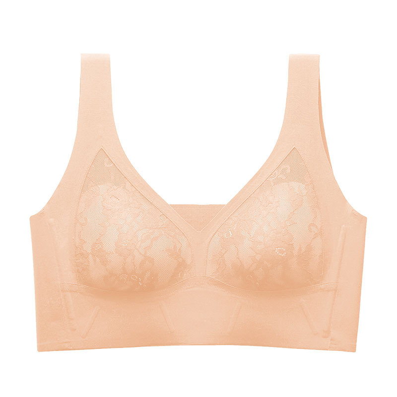 Title 7, Breasted Unwired Plus Size Adjustable Bra