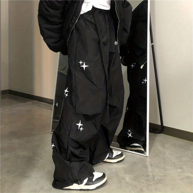 Title 2, Y2g Harajuku pantalon droit rétro américain à j...