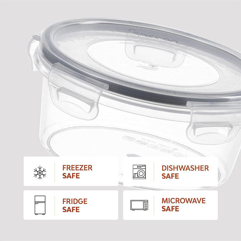 Title 1, Kitchen Refrigerator Transparent Plastic Seal Box