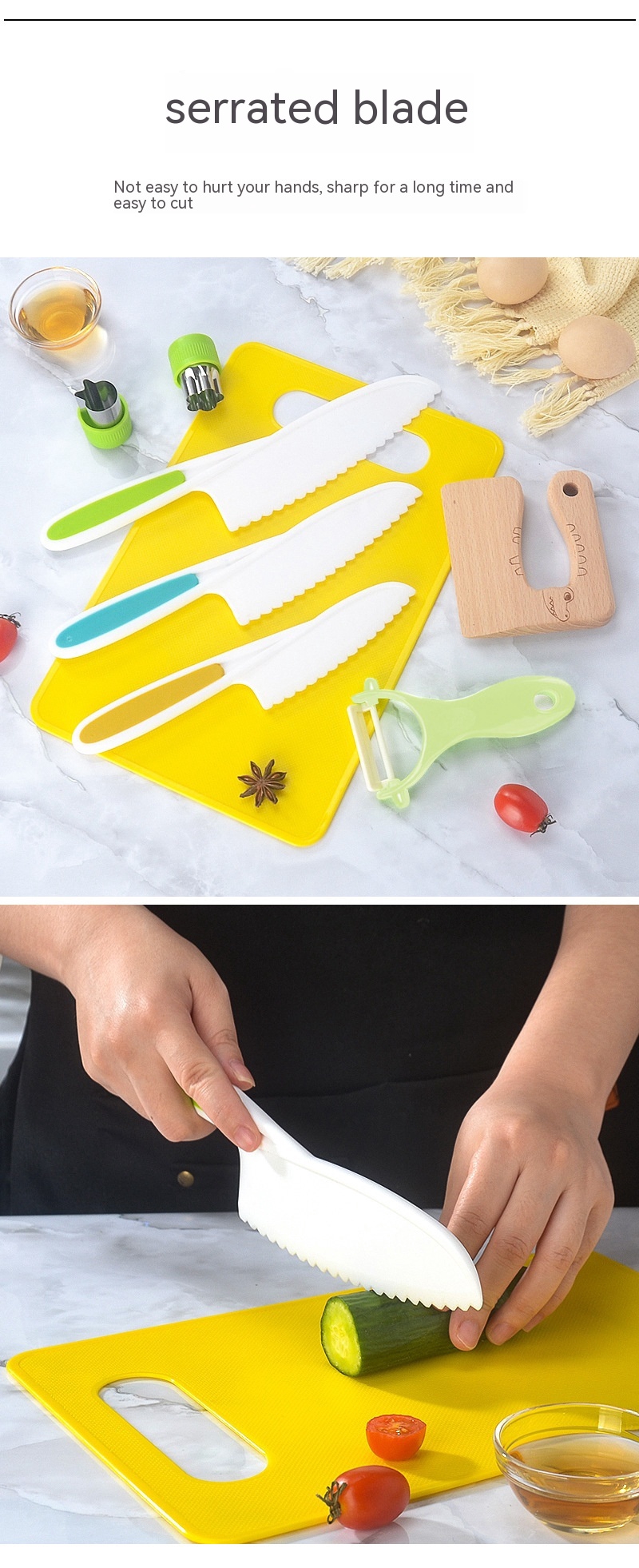 Childrens-Plastic-Birthday-Cake-Stand-Knife-Toy-Suit