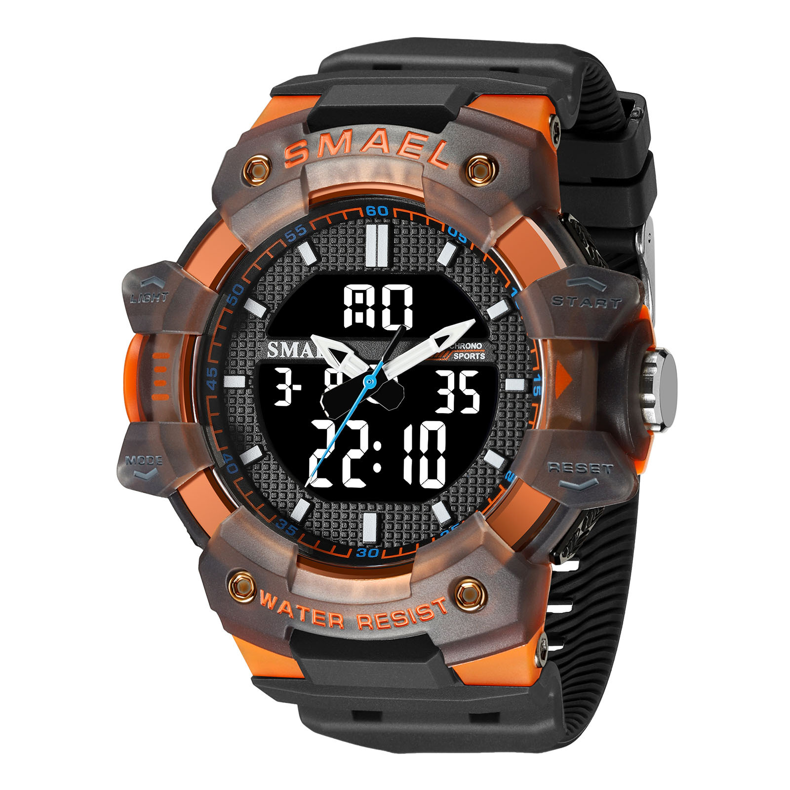 Waterproof Student Electronic Sports Watch in blue