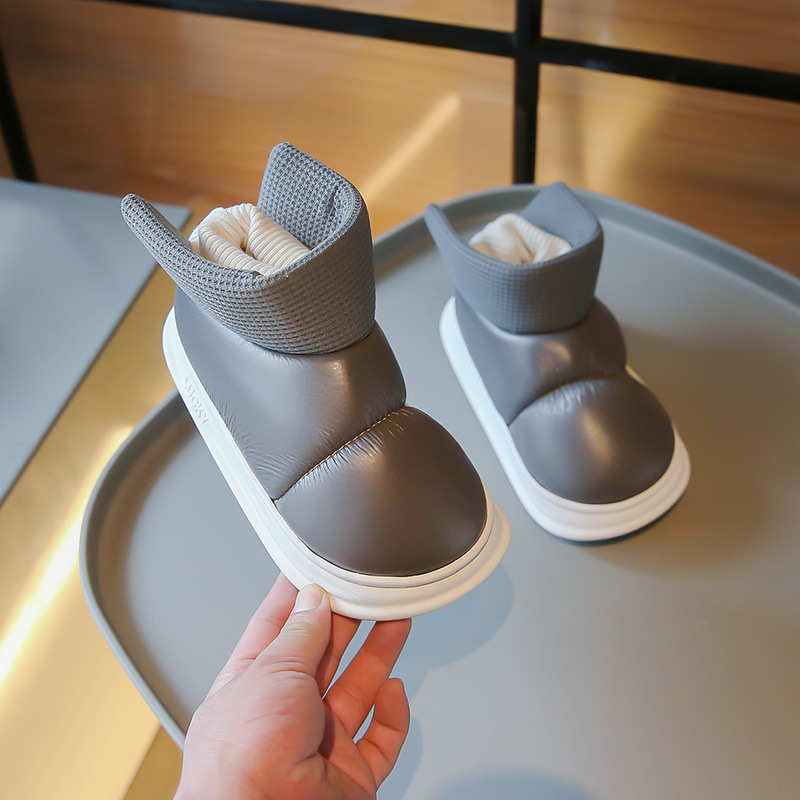 Shoes Korean Boys Wear Cotton Boots — foto 6