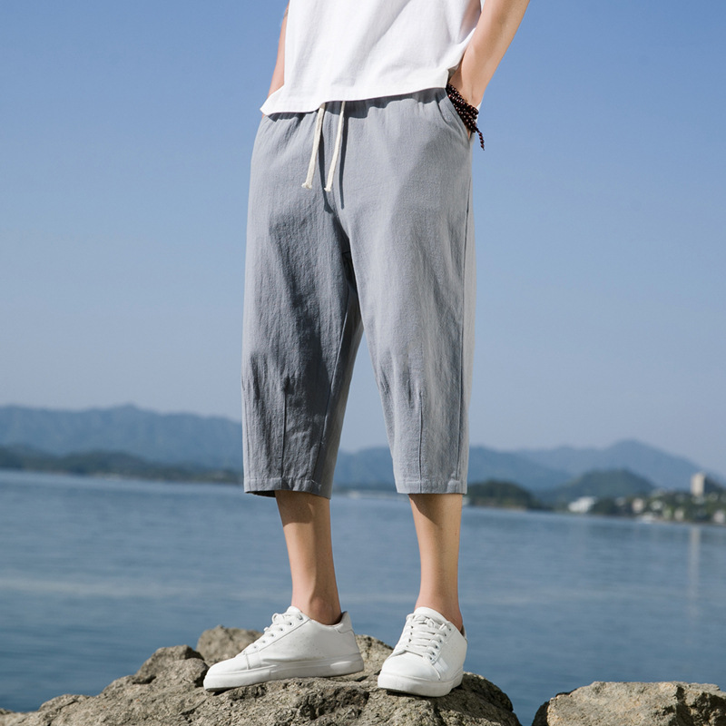 Title 4, Heren Casual Broek Grote Maat Japanse Losse Nie...