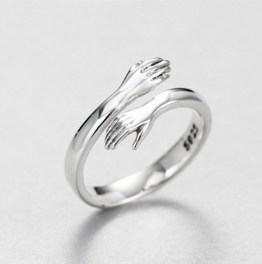 Title 3, Bague Ouverte en Argent S925 pour Femme Bijou É...