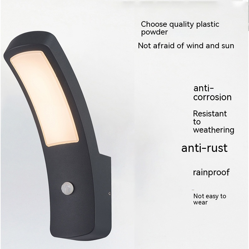 Human Body Infrared Induction Waterproof Courtyard Smart Light - Image 8