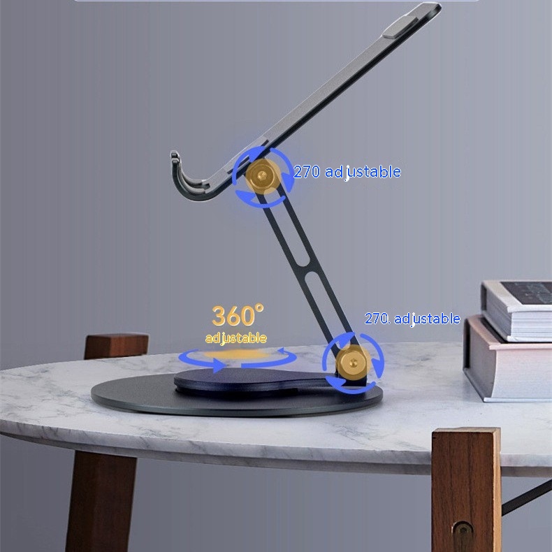 Aluminum Alloy Rotating Mobile Phone Bracket - Image 3