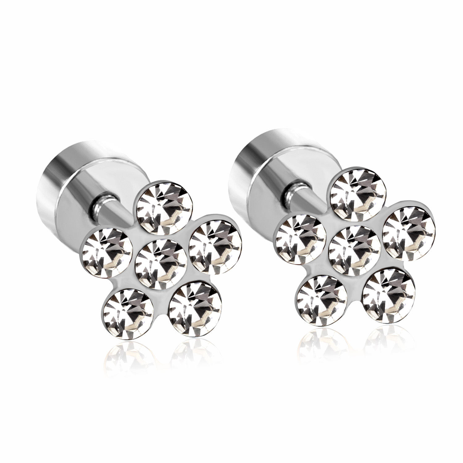 Simple Fashion Women's Pork Belly Stud Earrings