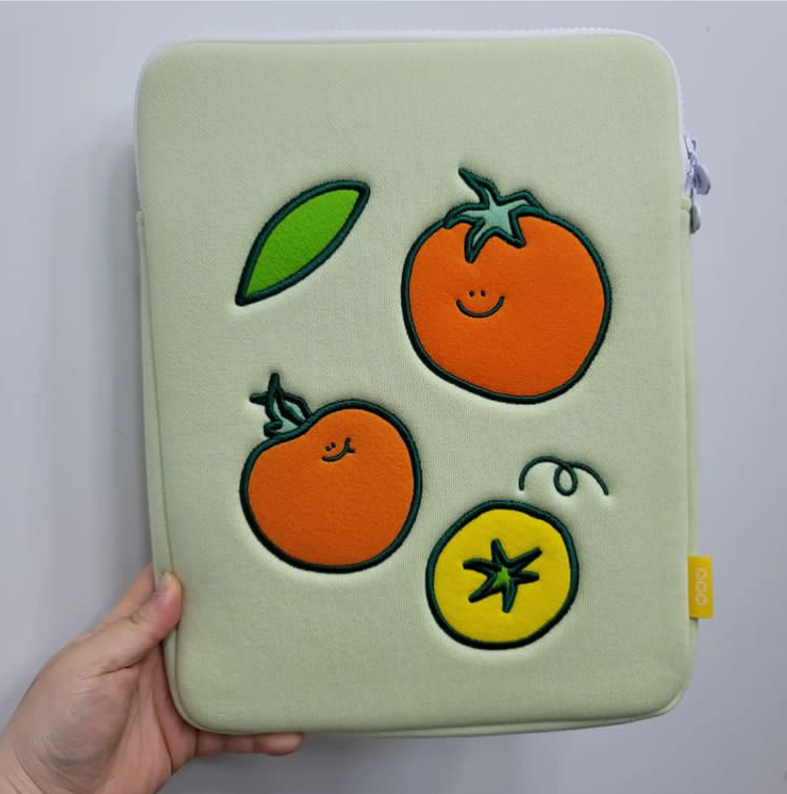 Embroidered Tomato Tablet Inner Bag Notebook - Image 15