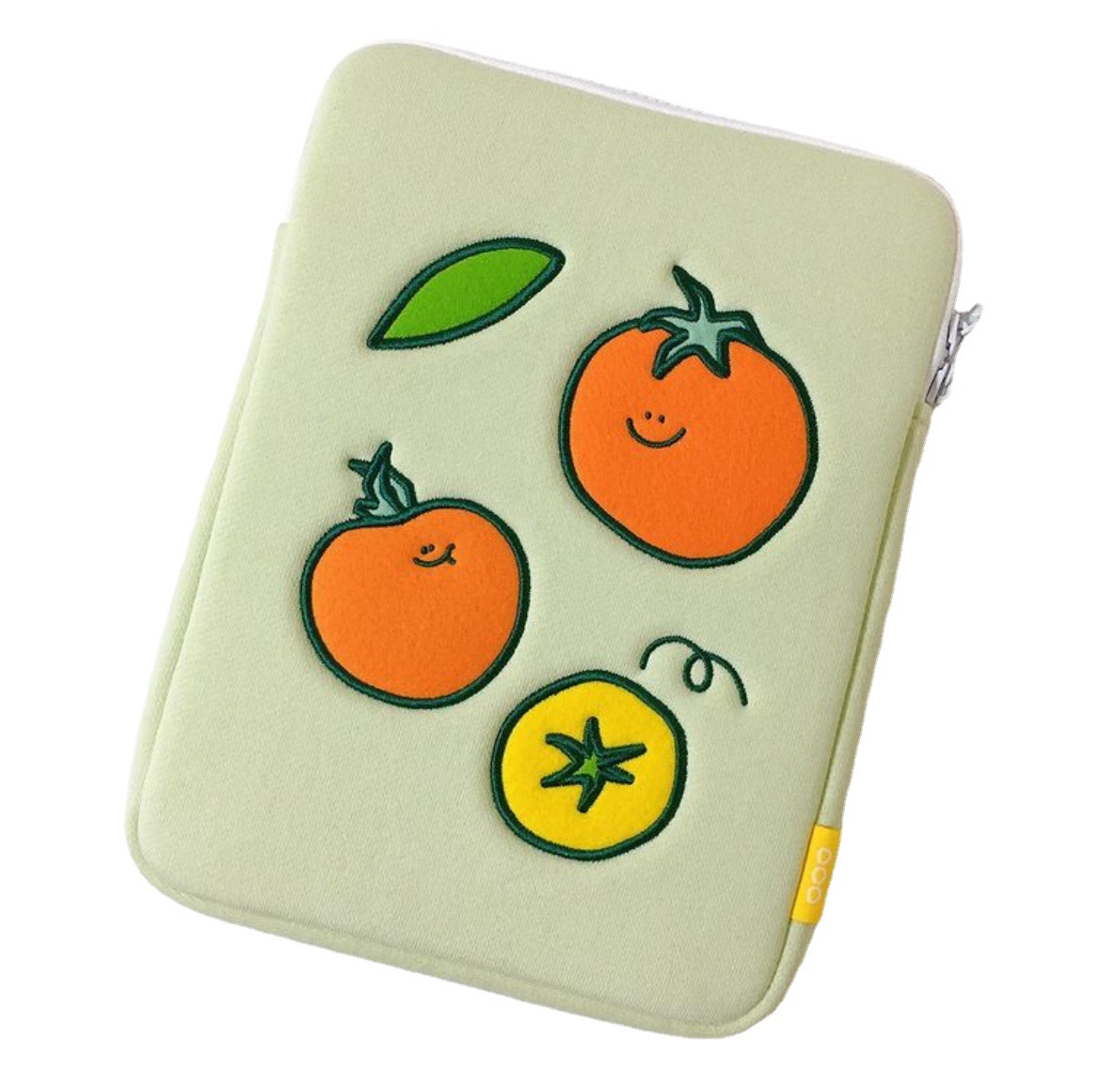 Embroidered Tomato Tablet Inner Bag Notebook - Image 4