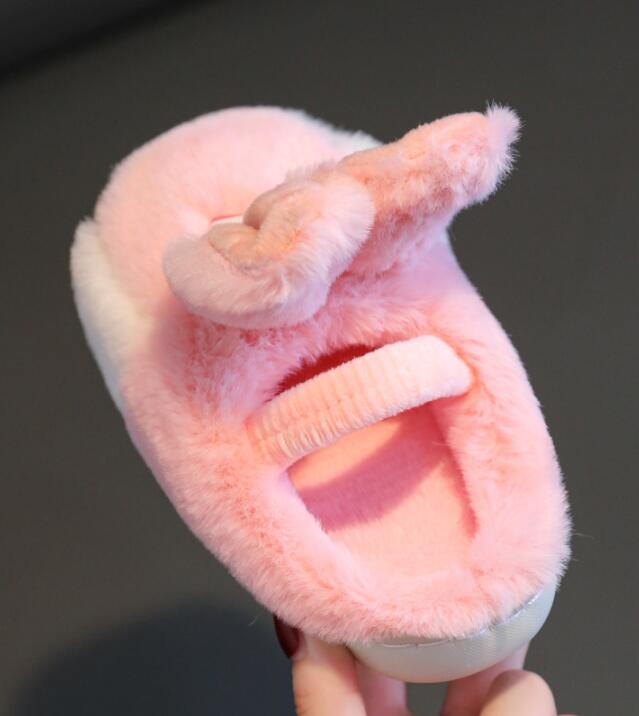 Winter Children Warm Non-slip Cotton Slippers — foto 13