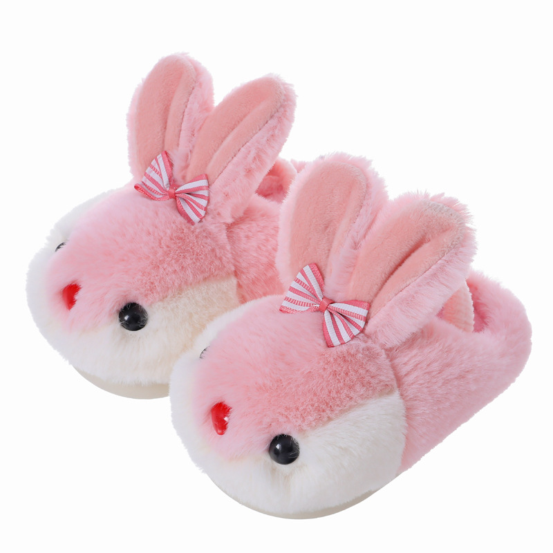 Winter Children Warm Non-slip Cotton Slippers — foto 6