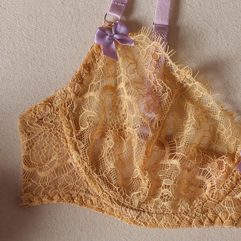 Title 4, Lace Bow Bra Women