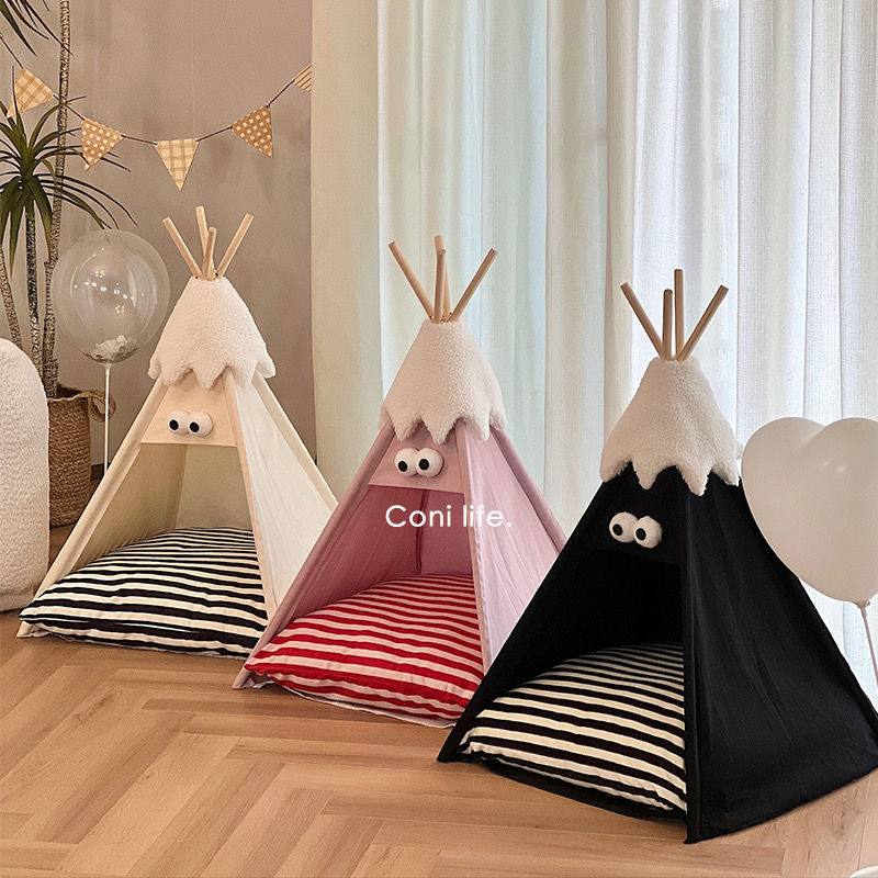 Title 1, Pet Winter Tent Warm Teddy Dog Nest