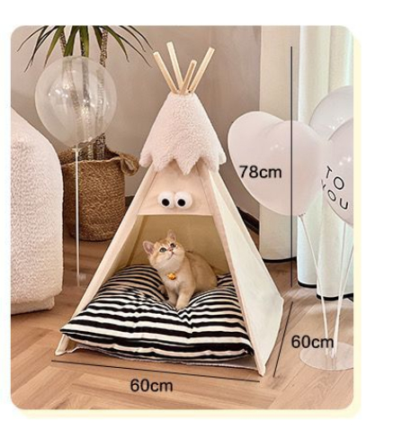 Title 2, Pet Winter Tent Warm Teddy Dog Nest