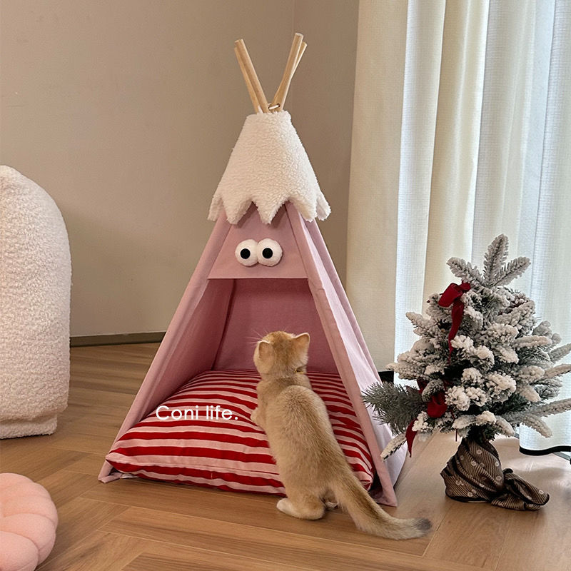 Title 3, Pet Winter Tent Warm Teddy Dog Nest