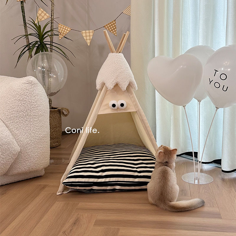 Title 10, Pet Winter Tent Warm Teddy Dog Nest