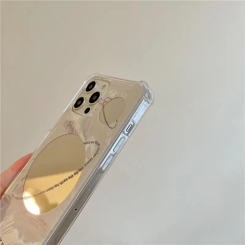 Cool Wind Space Planet Mirror Niche Phone Case