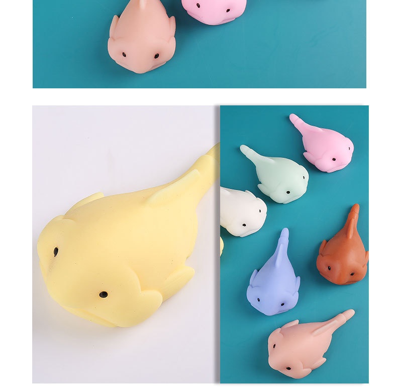 Title 4, Cute Colorful Big Ugly Fish Squeeze Toys