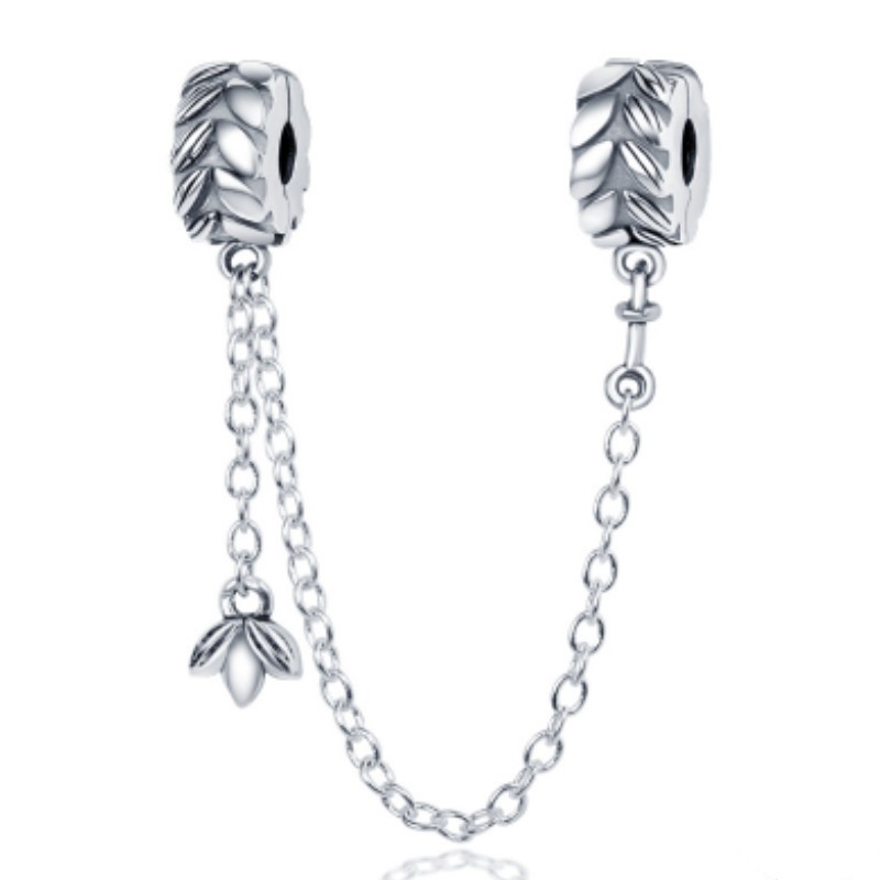Cooperized Silver Loose Beads Bracelet