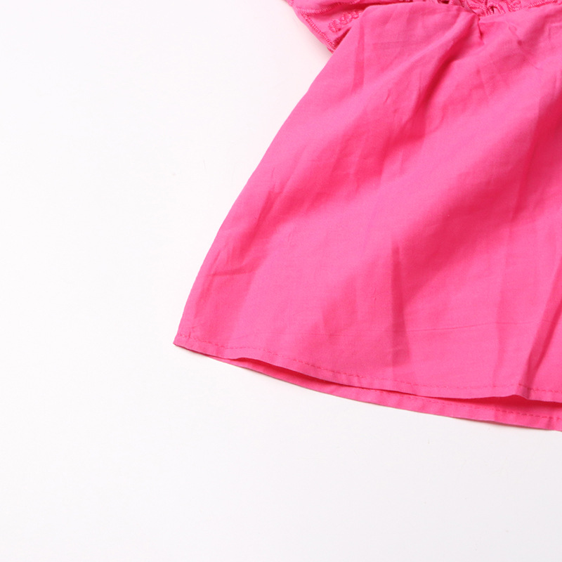 New Fashion Elegant Design Elastic Waist Ruffled Waist Slimming Embroidered Strapless Dress Women