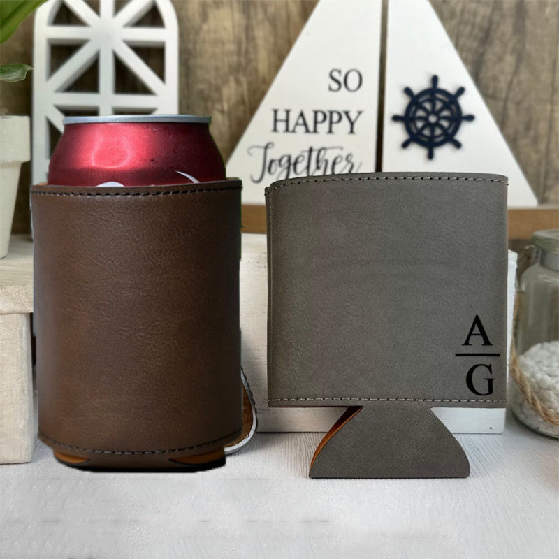 Title 1, Beer Bottle Leather Outdoor Drinks Beverage Cup...