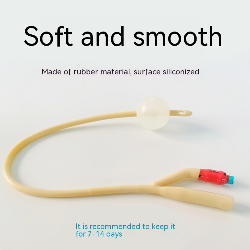 Title 5, Disposable Latex Catheter Double-cavity Elderly...