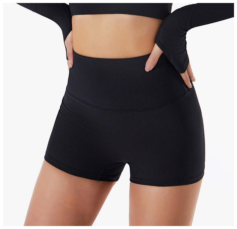 Title 13, Short de Sport Taille Haute Amincissant pour Ab...