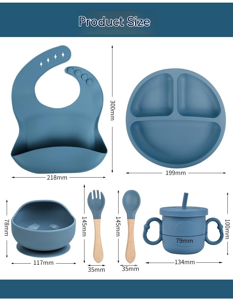 Spork Bib Tableware Set Image 1