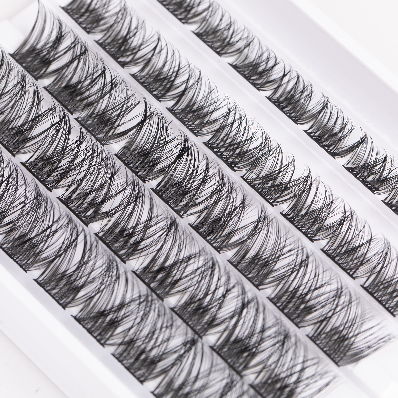 Hot Melt Individual Segmented False Eyelashes Double-headed — view 3