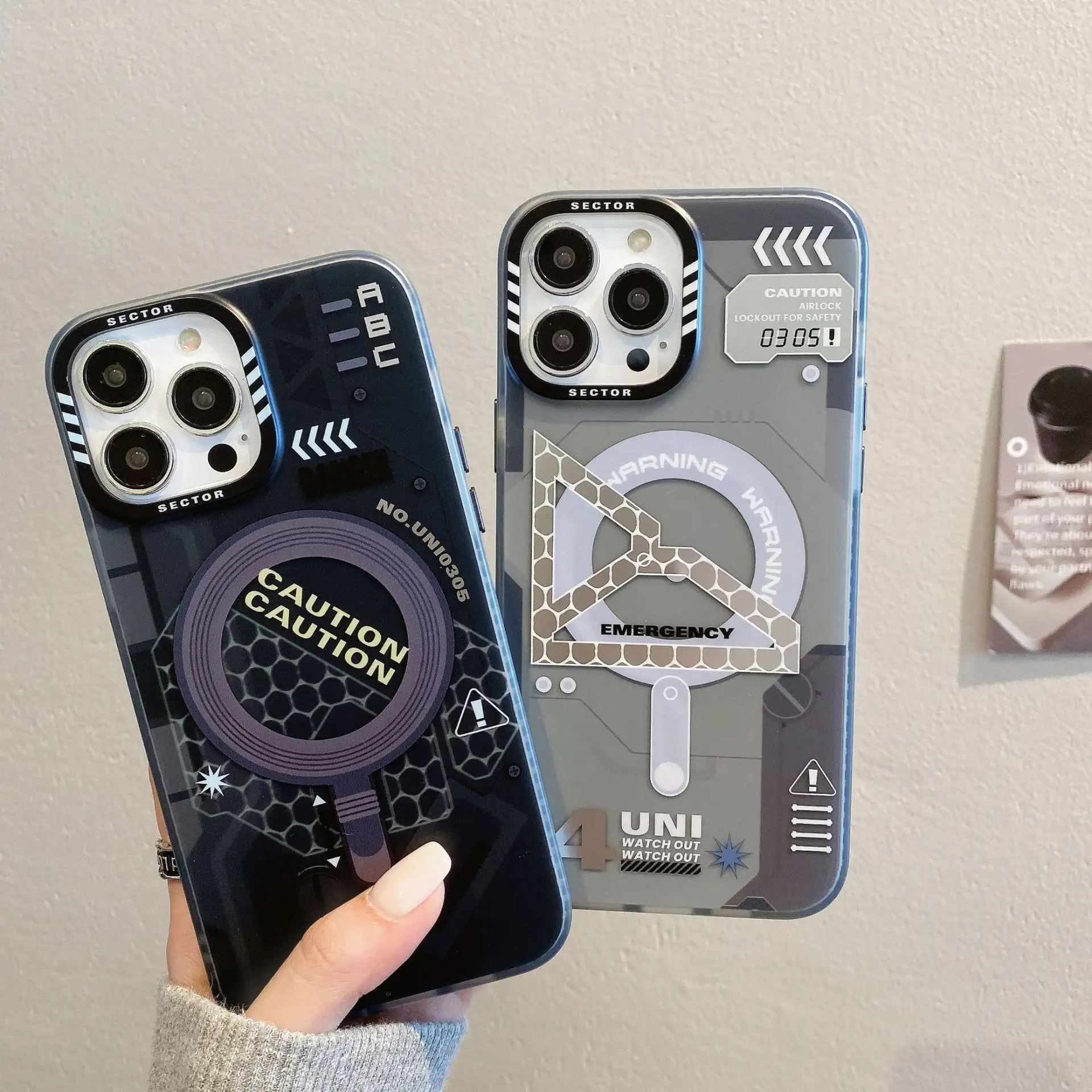 Unbounded Magnetic Suction Suitable For 15Promax Phone Case Frosted Drop-resistant