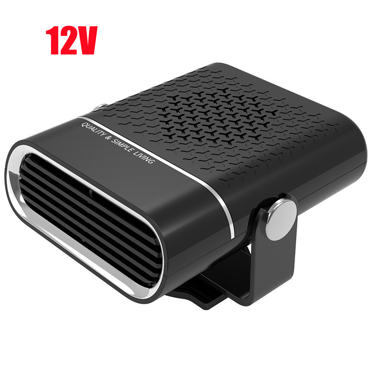 Black Mini Car Heater Defroster