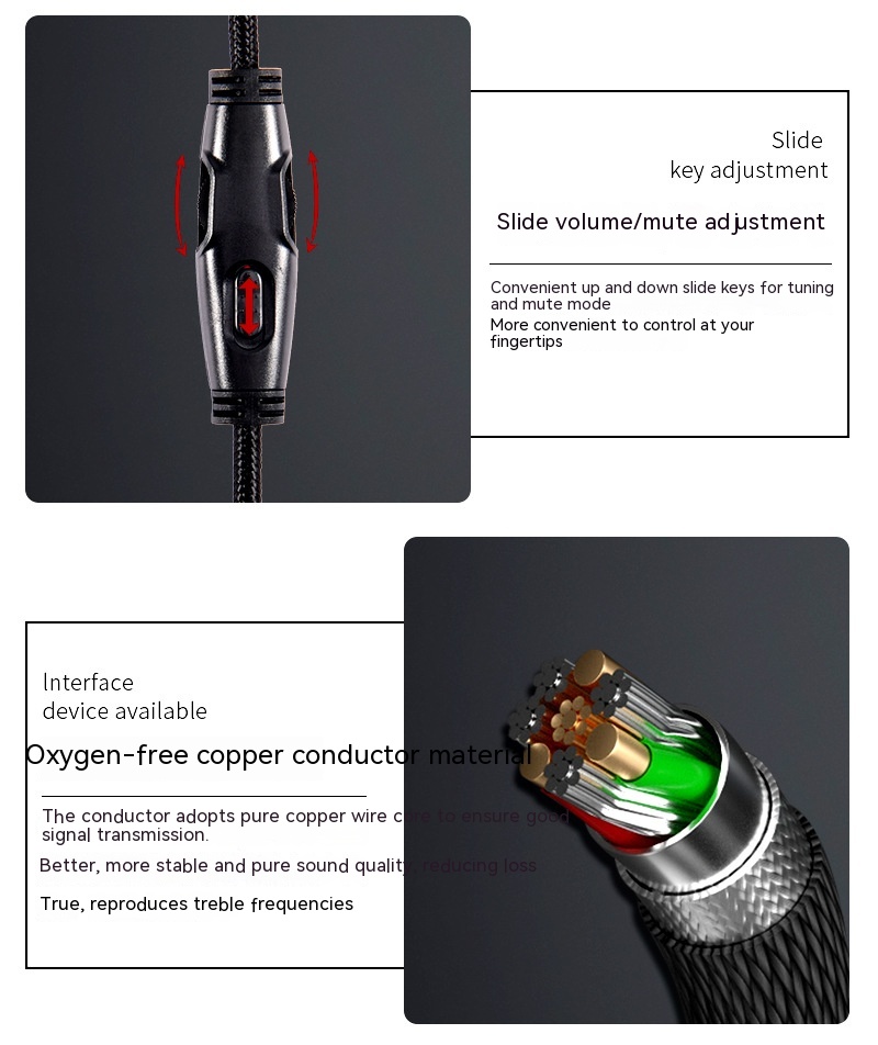 Title 3, Audio Cable 35mm Public-to-public Headset Cable...