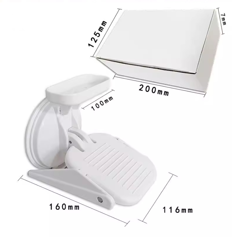 Title 5, Bathroom Foot Pedal Suction Cup Foot Pedal Bracket