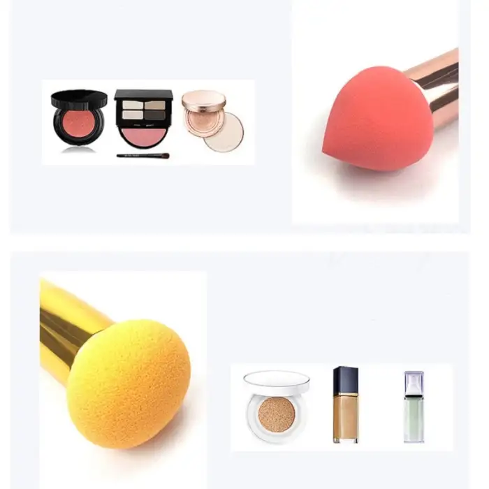 Makeup Sponge Sets (3 Sponges per Set), Sold in Packs of 3 Sets - detail photo 2