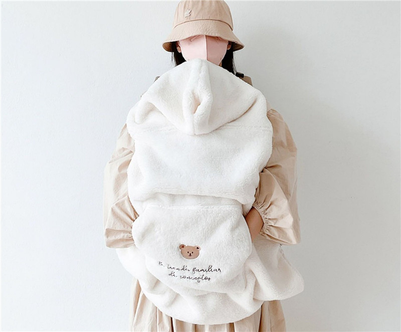 Trolley Windproof Cover Blanket Strap Thickened Cape Quilt - Image 6