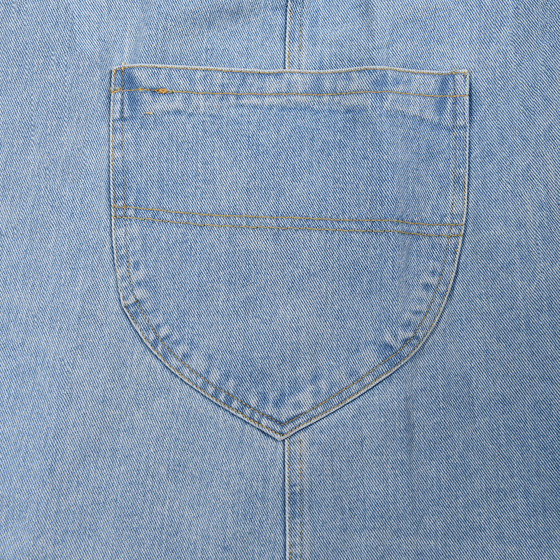 Women's Fashion Loose Suit Patchwork Denim Jacket