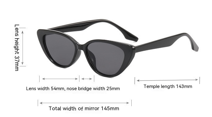 Pink Cats' Eye Sunglasses Women - Image 20