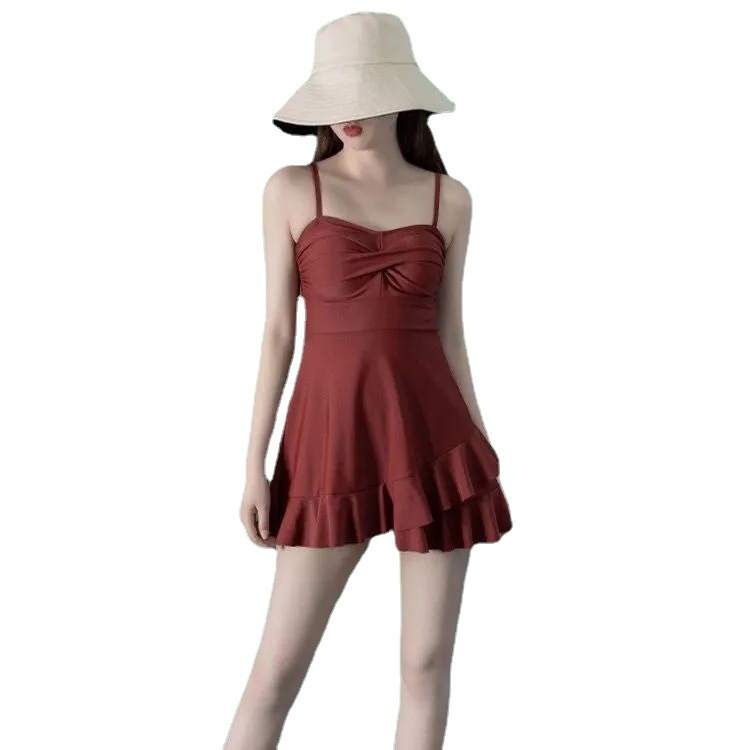 Title 3, New Travel One-piece Skirt Swimsuit Women