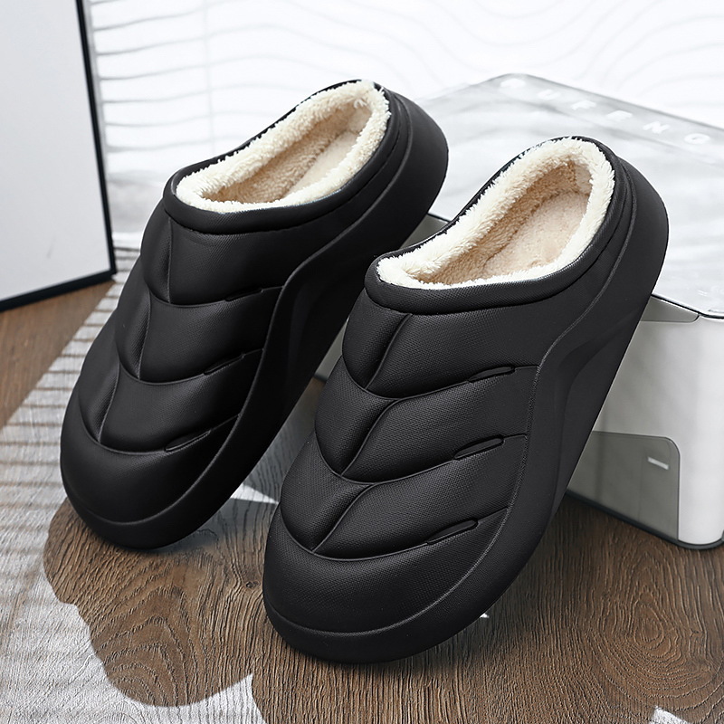 Title 4, Thick Bottom Fashion Personality Cotton Slippers