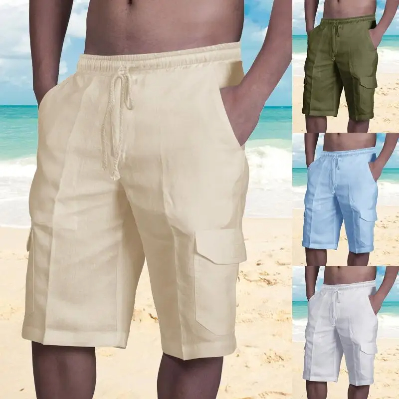 Title 6, Stylish Beach Shorts Polyester Quick-drying Mul...