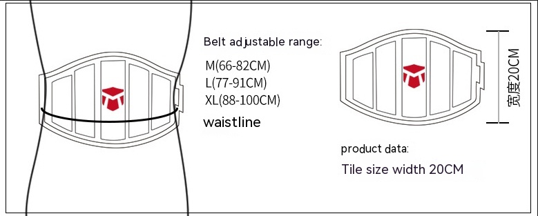 Deep Squat Workout Belt Weightlifting Hard Pull Weight-bearing Girdle Workout Devices - Image 6