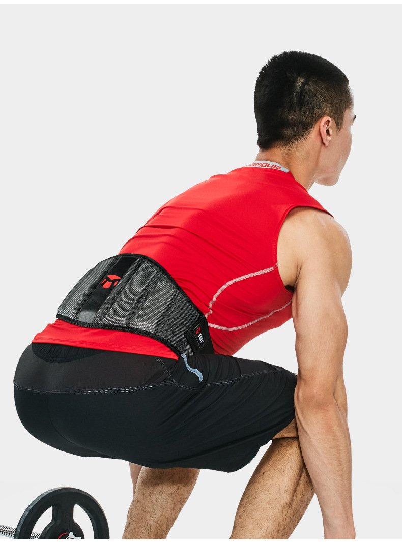 Deep Squat Workout Belt Weightlifting Hard Pull Weight-bearing Girdle Workout Devices - Image 5