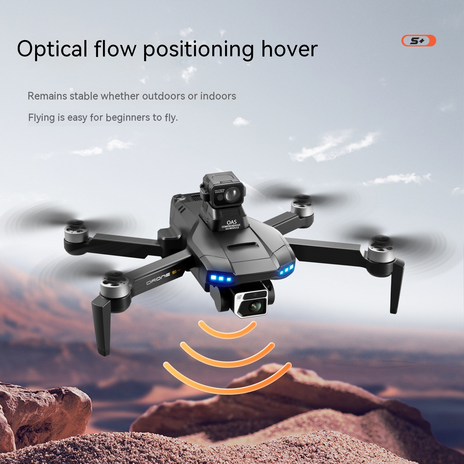 Title 2, UAV HD Aerial Photography GPS Precise Positioni...