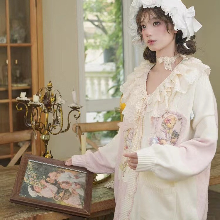 Women's Fashion Casual Printing Sweater