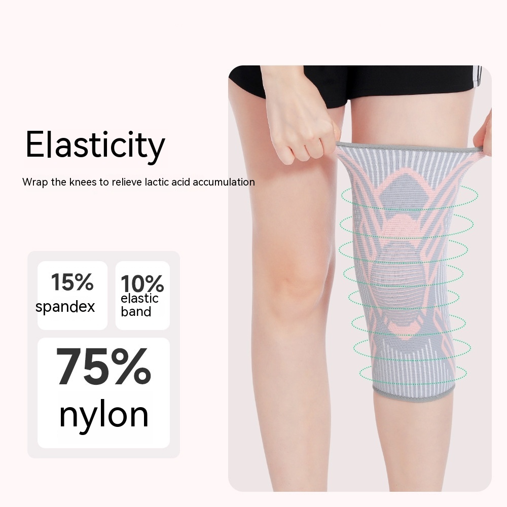 Title 5, Sports Nylon Elastic Kneecap Non-slip Silicone