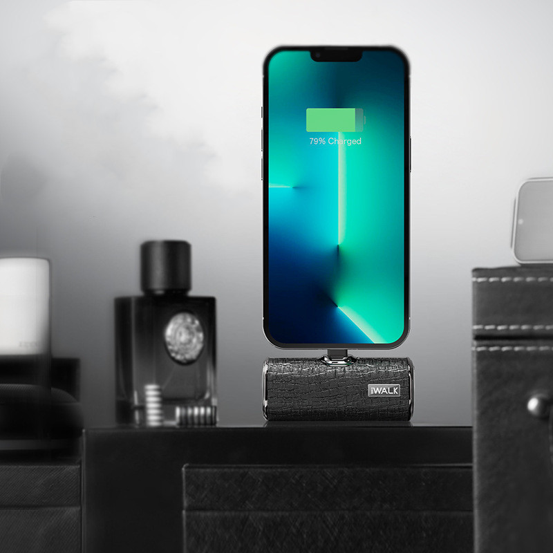 Pocket Leather Version Power Bank Mini Lipstick 7